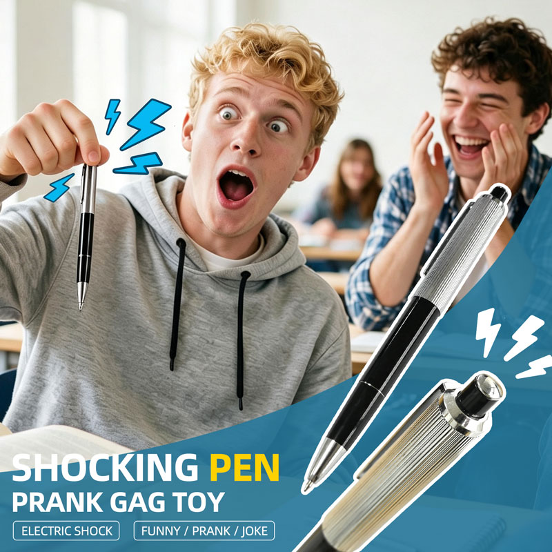 ปากกาลูกลื่นช็อตไฟฟ้า ของเล่นแ - Shock Pen Prank Toy บทวิจารณ์และราคา