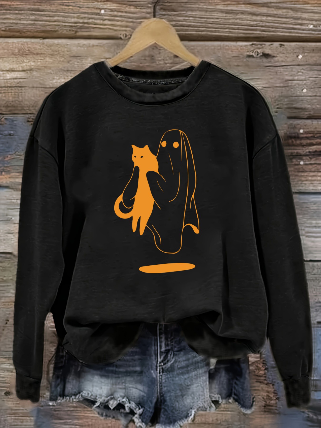 เสื้อยืดแขนยาวคอกลมลำลองสำหรับ - Costumes บทวิจารณ์และราคา