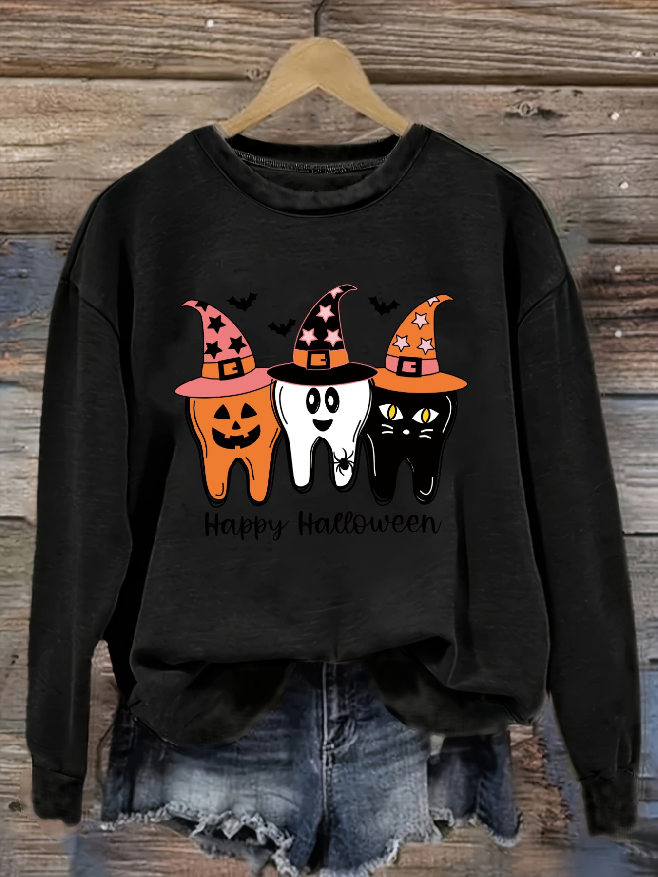 เสื้อยืดแขนยาวคอกลมลำลองสำหรับ - Costumes บทวิจารณ์และราคา