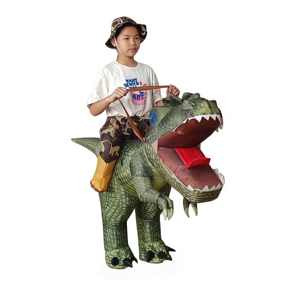 ชุดคอสเพลย์ไดโนเสาร์เป่าลมสำหร - Inflatable Dinosaur Costume Adult บทวิจารณ์และราคา