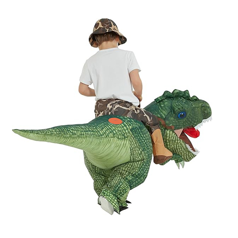 ชุดไดโนเสาร์ไทแรนโนซอรัสเร็กซ์ - Inflatable Dinosaur Costume Adult บทวิจารณ์และราคา