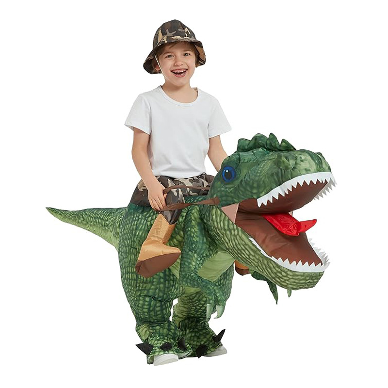 ชุดไดโนเสาร์ไทแรนโนซอรัสเร็กซ์ - Inflatable Dinosaur Costume Adult บทวิจารณ์และราคา