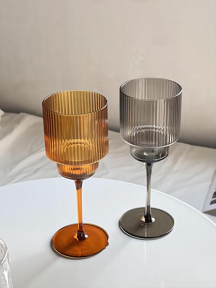 350ml สี Nordic Stripe Goblet  - Glow In The Dark Party Glasses บทวิจารณ์และราคา