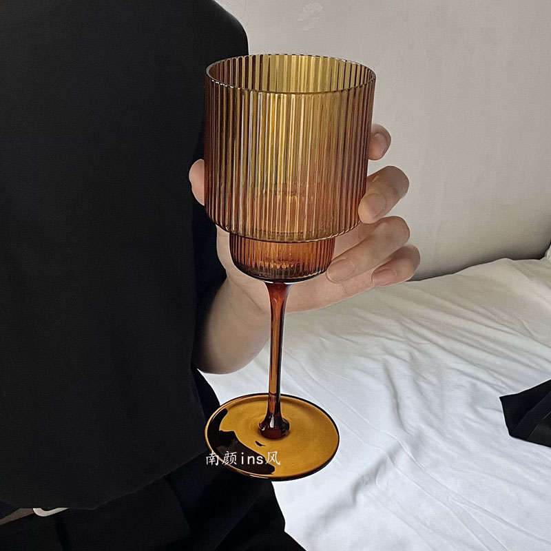 350ml สี Nordic Stripe Goblet  - Glow In The Dark Party Glasses บทวิจารณ์และราคา